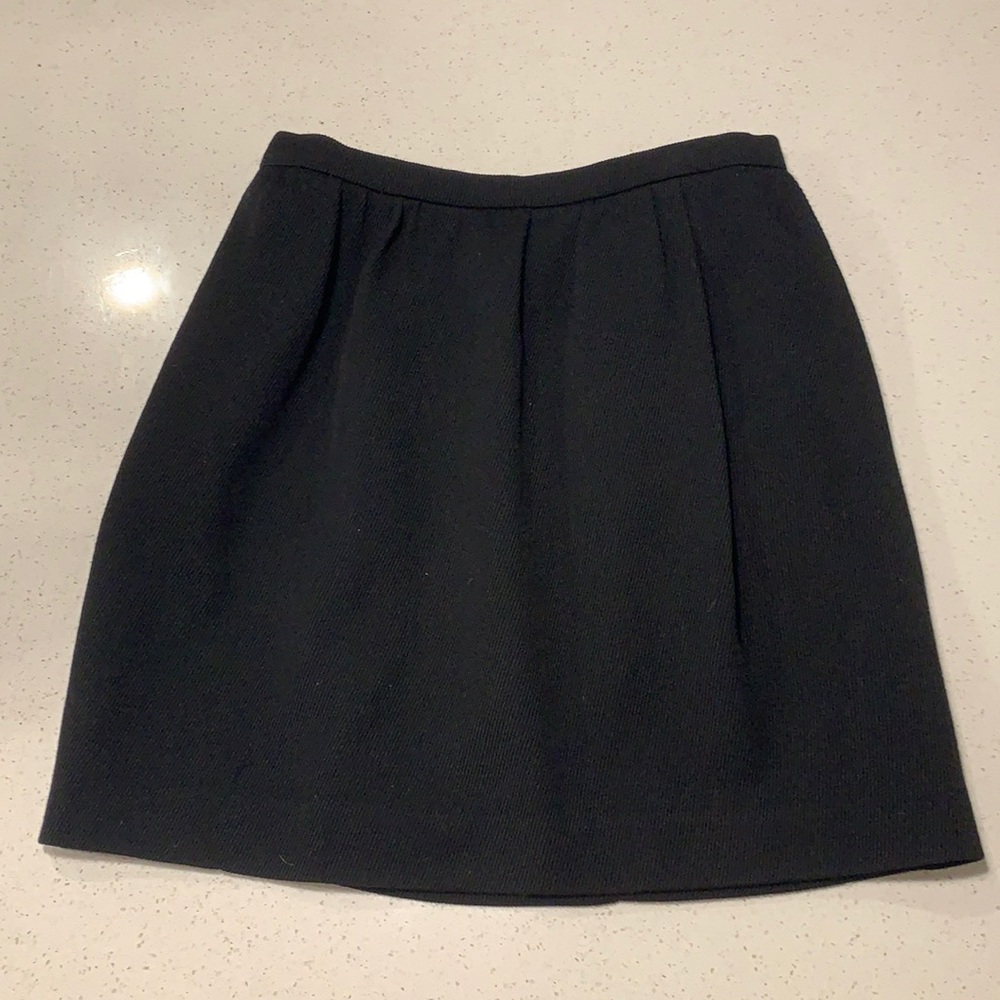 Black Miu Miu A-line Skirt